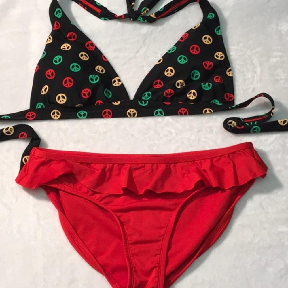 Peace Sign Bikini.